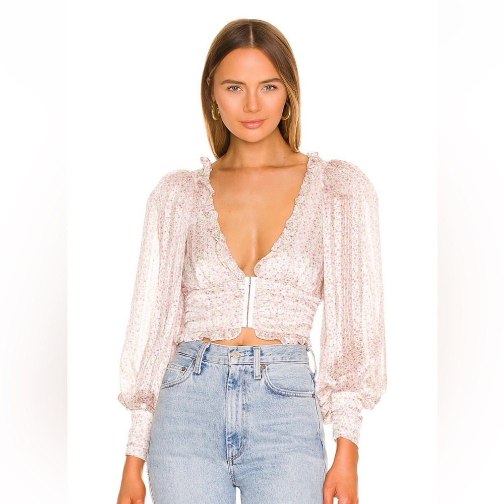 For love & lemons natalie crop top